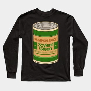 Pumpkin Spice Soylent Green Long Sleeve T-Shirt